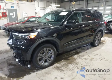 2022 Ford Explorer Xlt из США, поврежденный, VIN 1FMSK8DH3NGB70185